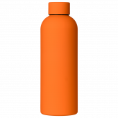 Термобутылка вакуумная герметичная Прима, оранжевая