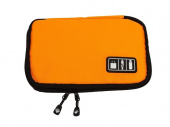 Органайзер для зарядных устройств, USB-флешек и других аксессуаров, оранжевый