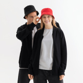 Толстовка на молнии, унисекс TORRES черная, размер L