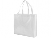 Ламинированная сумка для покупок (белый)