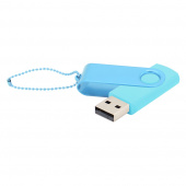 Флешка Designer To Go 2.0 USB 16Gb, бирюзовый/голубой Флешка Designer To Go 2.0 USB 16Gb, бирюзовый/голубой