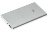 Внешний аккумулятор Mi Powerbank 2, 5000 мАч, серебристый
