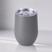 Термокружка Vacuum mug C1, soft touch, 370 мл (серый)