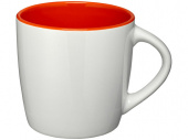 Керамическая чашка Aztec (оранжевый, белый)