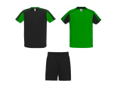 Спортивный костюм Juve, унисекс (черный, зеленый)