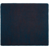 Шарф Nobilis, бирюзовый с терракотовым