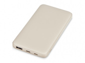 Внешний аккумулятор Reserve Pro,10 000 mAh (бежевый)