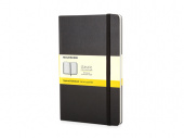 Записная книжка А6 (Pocket) Classic (в клетку) (черный)