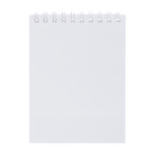 Блокнот Bonn Soft Touch, S, белый