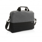 Сумка для ноутбука Swiss Peak с RFID-защитой из rPET AWARE™, 15,6’’ Сумка для ноутбука Swiss Peak с RFID-защитой из rPET AWARE™, 15,6’’