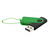 Флешка Designer To Go 2.0 USB 16Gb, черный/зеленый Флешка Designer To Go 2.0 USB 16Gb, черный/зеленый