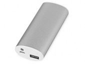Внешний аккумулятор Квазар, 4400 mAh (серебристый)