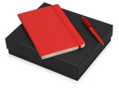 Подарочный набор Moleskine Indiana с блокнотом А5 Soft и ручкой (красный, красный)