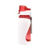 Спортивная бутылка для воды Атлетик - Красный PP