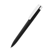 Ручка пластиковая T-pen софт-тач, черная