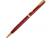 Ручка Parker шариковая тонкая Sonnet Red GT (золотистый, красный)