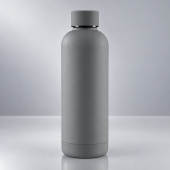 Вакуумная термобутылка ODIN, soft-touch, 550 мл (темно-серый)