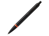 Ручка шариковая Parker IM Vibrant Rings Flame Orange (черный, оранжевый)