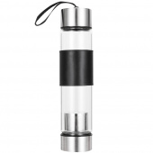 Термос стеклянный с инфьюзером Modulus, чёрный