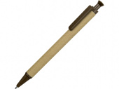 Ручка шариковая Эко (коричневый, бежевый)
