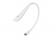 Портативная USB LED лампа Bend (белый)