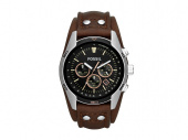 Часы наручные, мужские (серебристый, черный, темно-коричневый)