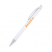 Ручка металлическая Bright, оранжевая