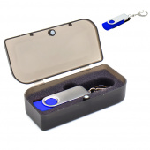 Флешка Twist 16 Гб в футляре, синяя Флешка Twist 16 Гб в футляре, синяя