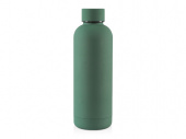 Вакуумная термобутылка ODIN, soft-touch, 550 мл (темно-зеленый)