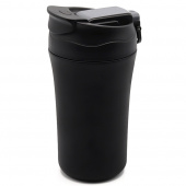 Термокружка с двойными стенками Molly, черная