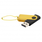Флешка Designer To Go 2.0 USB 16Gb, черный/желтый Флешка Designer To Go 2.0 USB 16Gb, черный/желтый