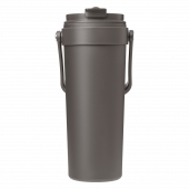 Термокружка вакуумная Соло, серая