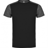 Спортивная футболка ZOLDER мужская, ЧЕРНЫЙ/ПЁСТРЫЙ ЧЕРНЫЙ 2XL