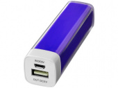 Портативное зарядное устройство Flash, 2200 mAh (пурпурный)