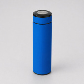 Вакуумный термос Vacuum Flask C1, soft touch, 420мл (синий)