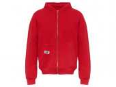 Толстовка оверсайз с капюшоном на молнии Monaco (красный)