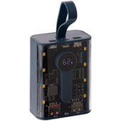 Аккумулятор с быстрой зарядкой Trellis Quick 10000 мАч, синий