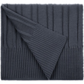 Шарф Knit Beat, серый (графит)