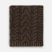 Плед Hygge, коричневый