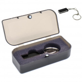 Флешка Slim 16 Гб в футляре, черная Флешка Slim 16 Гб в футляре, черная