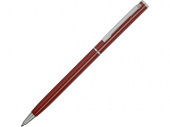 Ручка металлическая шариковая Атриум (бордовый)