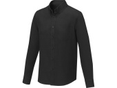 Рубашка Pollux мужская с длинным рукавом (черный)