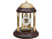 Интерьерные часы (коричневый, золотистый)