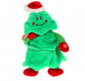 МЯГКАЯ ИГРУШКА МЕХАНИЧЕСКАЯ &quot;ЕЛОЧКА&quot; В КОЛПАКЕ ПОЕТ, ХОДИТ 333858