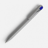 Ручка шариковая Prodir DS1 TMM Dot, серая с синим