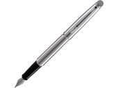 Ручка перьевая Hemisphere Stainless Steel CT F (серебристый)