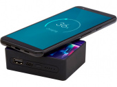 Беспроводной внешний аккумулятор Fusion, 10000 mAh (черный)
