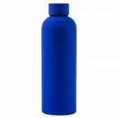 Термобутылка вакуумная герметичная Прима Ультрамарин, ярко-синяя