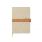 Блокнот VINGA Bosler из переработанного канваса RCS, 80 г/м²