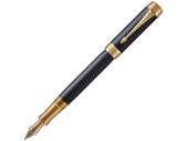 Ручка перьевая Duofold Prestige Centennial, M (синий, золотистый)